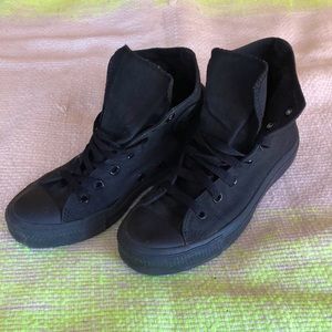 Converse Chuck Taylor All Stars All Black H…